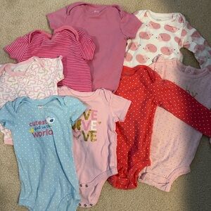 Assorted Colorful Kids One Pieces Set